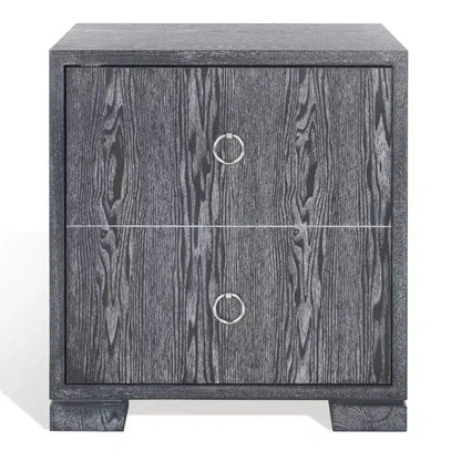 Laila Lacquer Chest - SFV3511 - Black Cerused Oak - Safavieh Couture